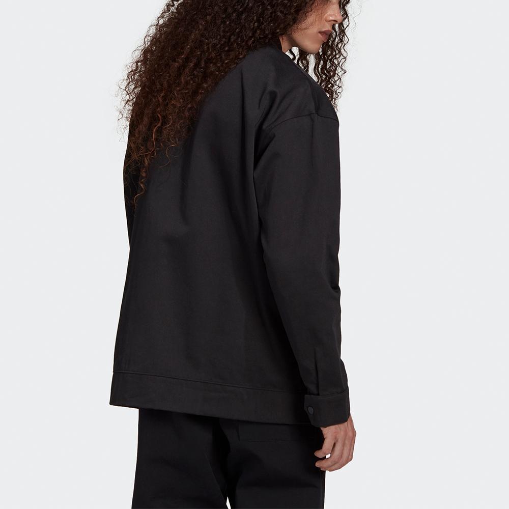 Adidas Originals Clover C однобортная спортивная куртка с твиловым воротником мужские куртки черные H11365