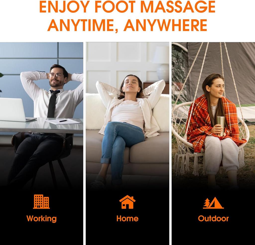 Электрический массажер для ног с пультом дистанционного управления, ролик для массажа мышц, рефлексотерапия, горячий компресс, шиацу, разминание, фитнес, йога