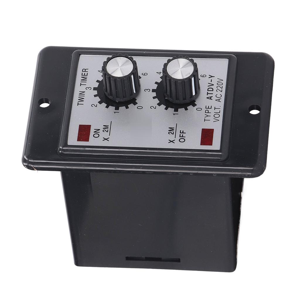 12м Двойное реле времени Антипомеховая медная катушка Серебряный контакт Реле задержки времени AC220V
