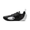 LiNing Full City 13 Cushioned Wear-Resistant Slip-Resistant Low-Top Basketball Shoes Men's Black White