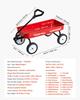 Pull-Along Wagon for Kids, 101 cm Toddler Wagons, Supports up to 80kg, All-Terrain Wagons with Handle, Utility Wagon Cart Birthday Present for Kids