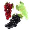 Настоящее прикосновение Искусственные фрукты Виноград Пластиковые украшения для дома и сада Свадебная вечеринка