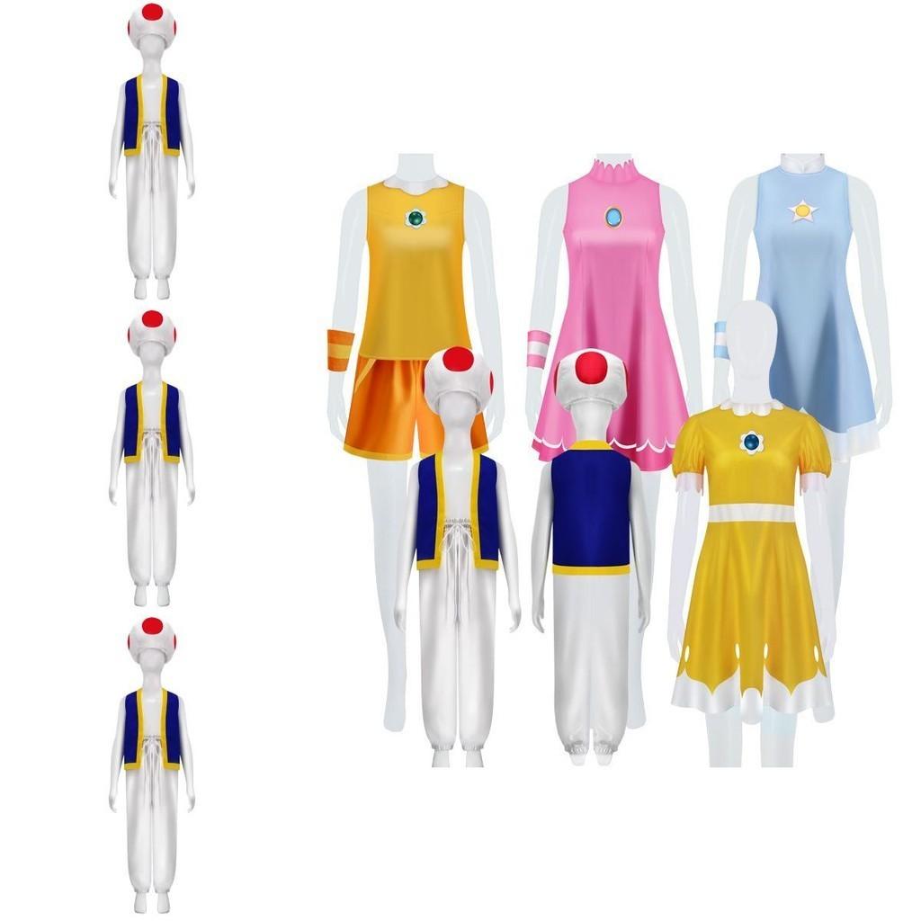 Charming Mario Brothers Cosplay Outfit For Game Lovers Polyester Fabric Xs-xxxl