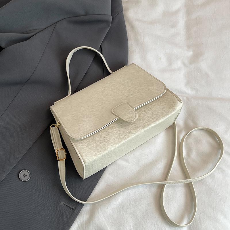 2024 осень новый иностранный стиль мода ретро популярная сумка через плечо высокая стоимость легкая роскошная сумка-мессенджер портативная маленькая квадратная сумка