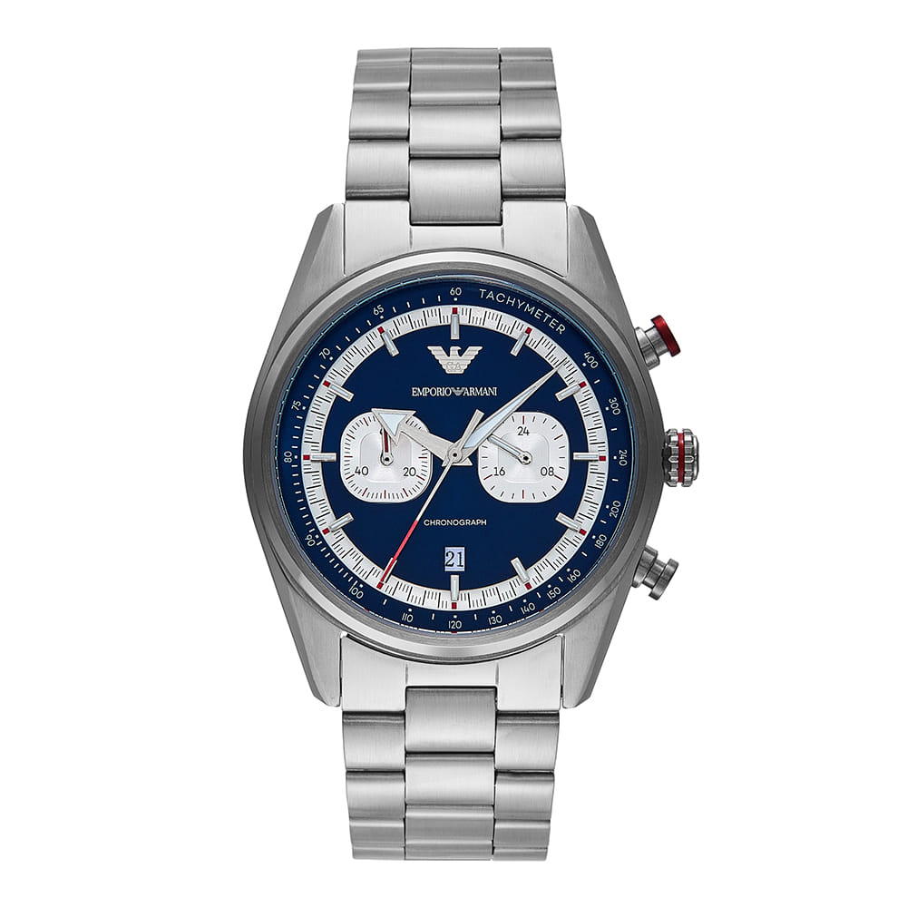 Empolioaleumani Ar11676 (Racer) Racer Chronograph Men'S Metal Watch