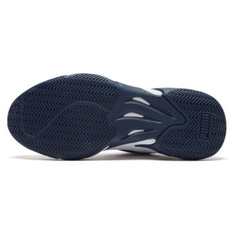 Puma Storm Adrenaline Sports Прочные Повседневные Кроссовки с Низким Верхом Унисекс Повседневная Обувь Черно-Белые 369797-01