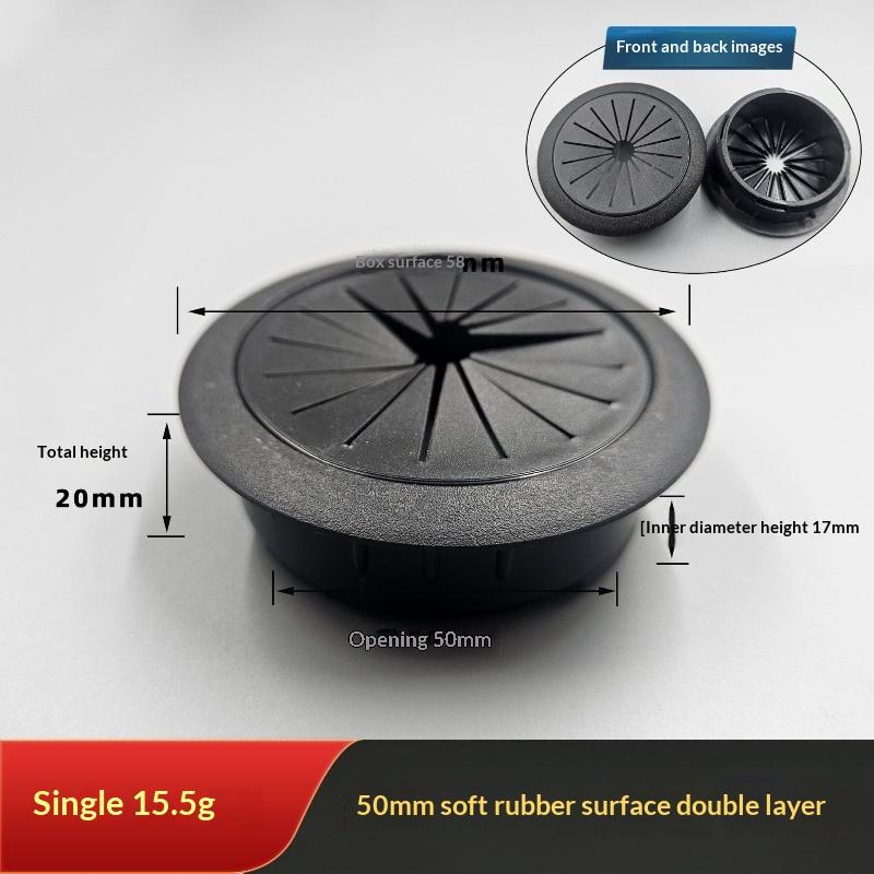 Desk Cable Grommets Eco-friendly Material Durable Multiple Styles Easy Install for Home Office Desk