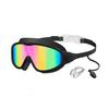 Kids Swim Goggles with Nose Clip And Earplug Anti-Fog UV Protection Pool Glasses Anti Shattered Lens for Boys Girls