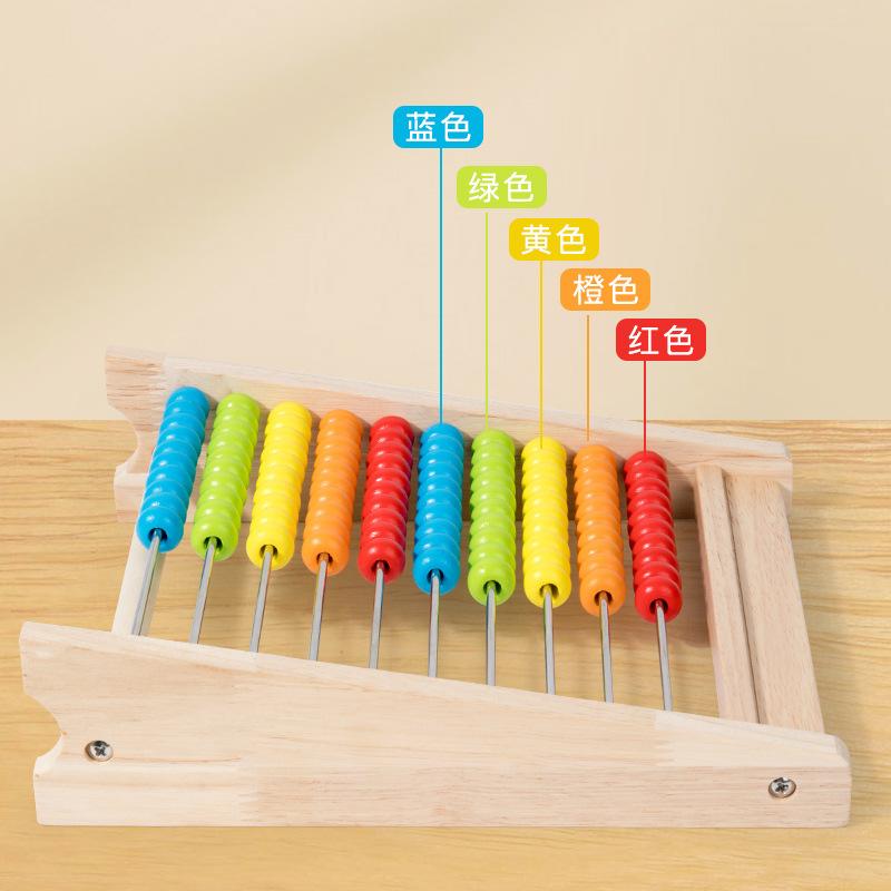 Pupils Learn Multiplication Formula Counter Children's Ten-gear Computing Rack Bead Arithmetic Rack Mathematical Operation Educational Aware