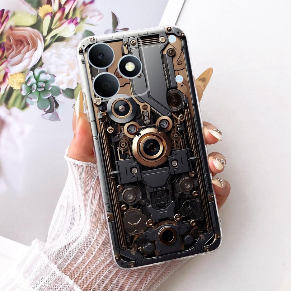 Чехол для Realme Note 80 RMX5388 Крутой Модный Расписной Чехол Мягкий Силиконовый Чехол для Телефона Для Realme Note 80 Note80 4G Задняя Крышка Сумки