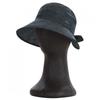Shop   Women Bucket Hat Mesh Ribbon Navy Km Wh 0637