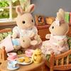 Sylvanian Families Doll Rabbit ST Mark Certified Ages 3 and Up Toy Dollhouse Sylvanian Families Epoch EPOCH [Milk Family] FS-47