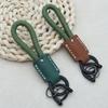 Creative DIY Leather Keychain Handmade Gift Bag Pendant Trendy Car Keychain