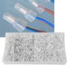 300Pcs AWG 22-16/16-14/12-10 Crimp Terminals Connectors Kit Closed End Crimp Connectors  Car Audio