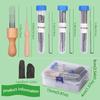 34Pcs/Set Creative Felting Needles with Bottle Felting Starter Kit  Fabric Materials Accessories