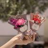 Not Wither Realistic Fadeless Handmade Faux Bouquet Simulation Babysbreath Rose Soap Mini