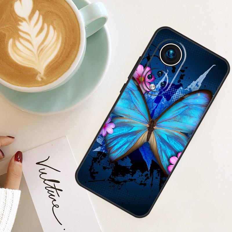 Butterfly For Honor Magic 8 Pro 7 6 5 Lite Case For Honor 400 200 50 70 90 X8c X9a X9b X9c X9d Win RT