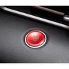For Hyundai Elantra Red Engine Start Stop Switch Button Covers Trim