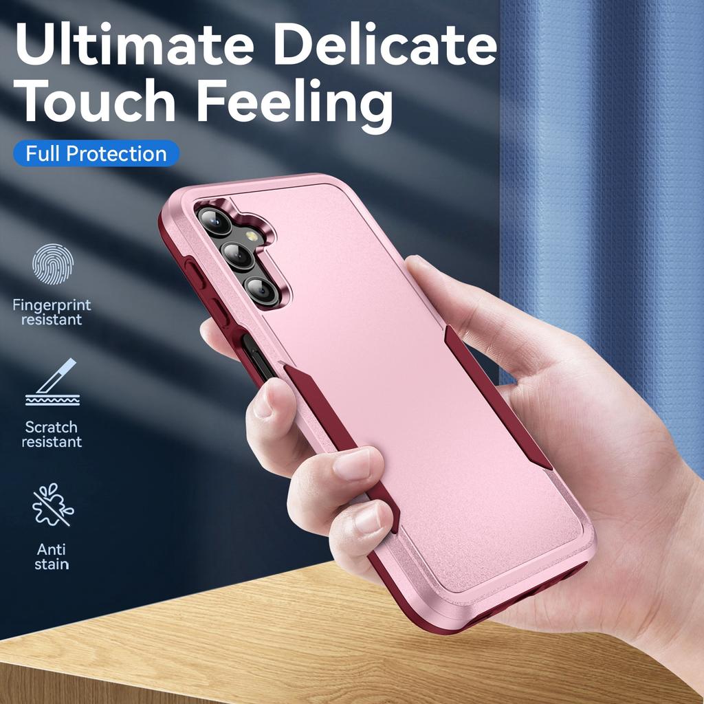 Anti-Scratch Fitted Armor Case for Samsung Galaxy S24 Plus S23 FE S21 Ultra S22 S20 5G Cell Phone Cover Coque Cases