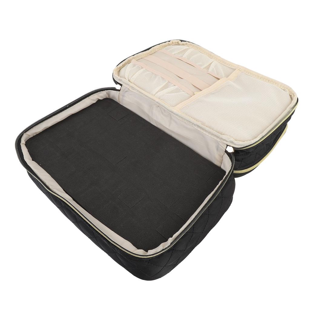 Чехол для переноски лака для ногтей вмещает 40 бутылочек, двухслойный портативный держатель для лака для ногтей