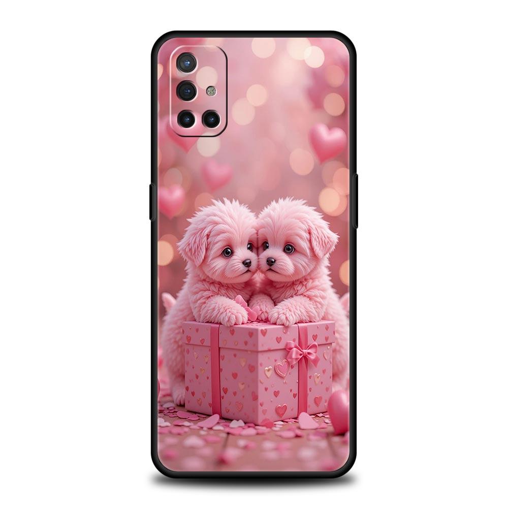 Милый маленький щенок Чехол для телефона Для Oneplus 13R 13 12R 11 10T 10R Nord N100 N200 N10 10 9 9R 9RT CE 3 2 Z Pro 5G Мягкий ТПУ Чехол Capas
