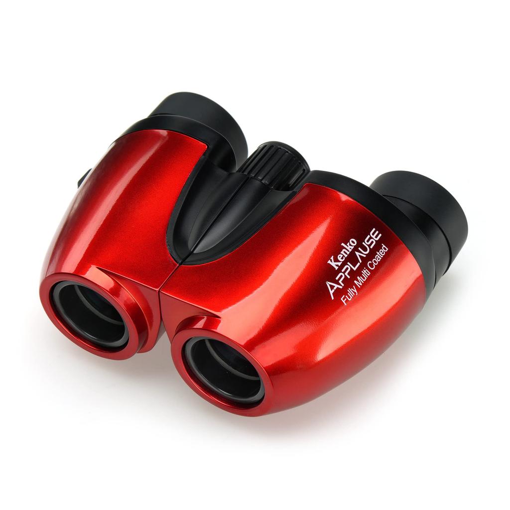 KENKO Compact Binoculars Red Fully Highly Transparent Multilayer Film Bak4 Prism Lightweight Compact Hall Theater Viewing 012888 APPLAUSE-M 5×20