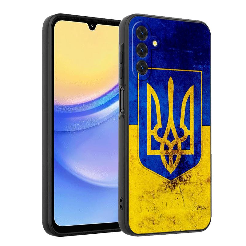 Ukraine Aesthetic Soft Phone Case for Samsung A17 A37 A57 A16 A26 A36 A56 A15 A25 A35 A55 A14 A24 A34 A54 A13 A23 A33 A53 A52 A1