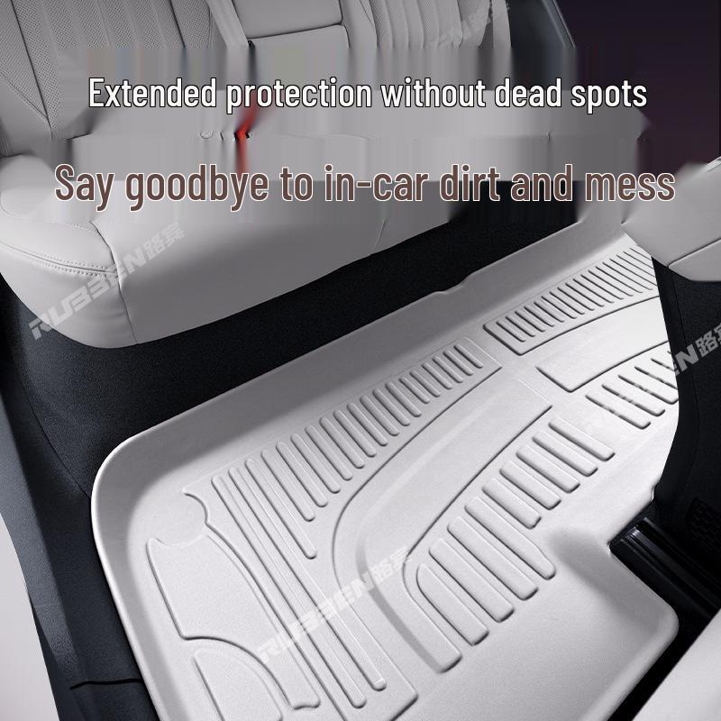 Совместимые коврики TPE для пола и багажника, аксессуары для интерьера XPeng G6