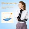 Outdoor Arm Sleeves UV Sun Protective Gloved Cooling Sleeves for Hiking Cycle Climbing Fishing Driving Sports Traveling