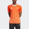 Adidas Футболка Team Icon 23 Vintage Jersey с геометрическим узором и принтом V-образным вырезом с коротким рукавом, мужская футболка, красная IC1251