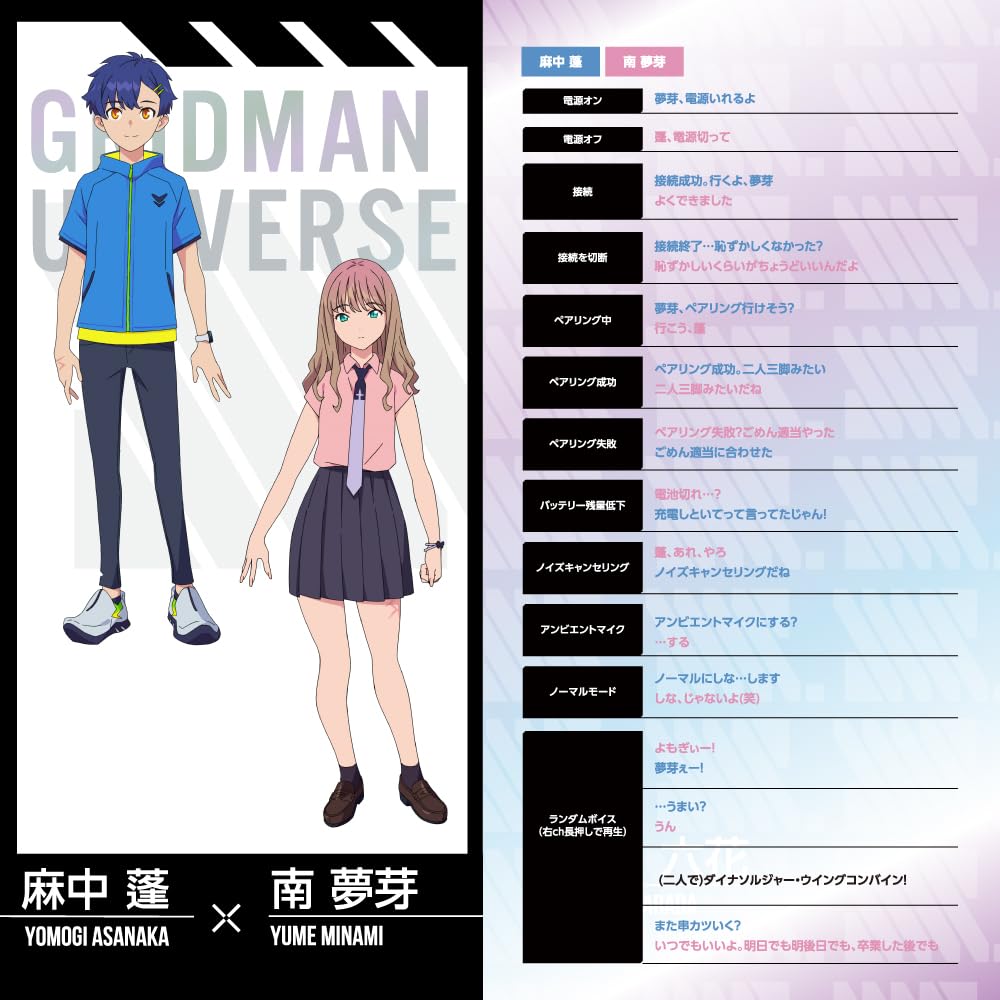 Беспроводные наушники AVIOT Gridman Universe Collaboration, 2-е поколение, LDAC, до 62 часов работы, Адаптивное гибридное шумоподавление, IPX4, Режим низкой задержки, TE-V1R-GMT