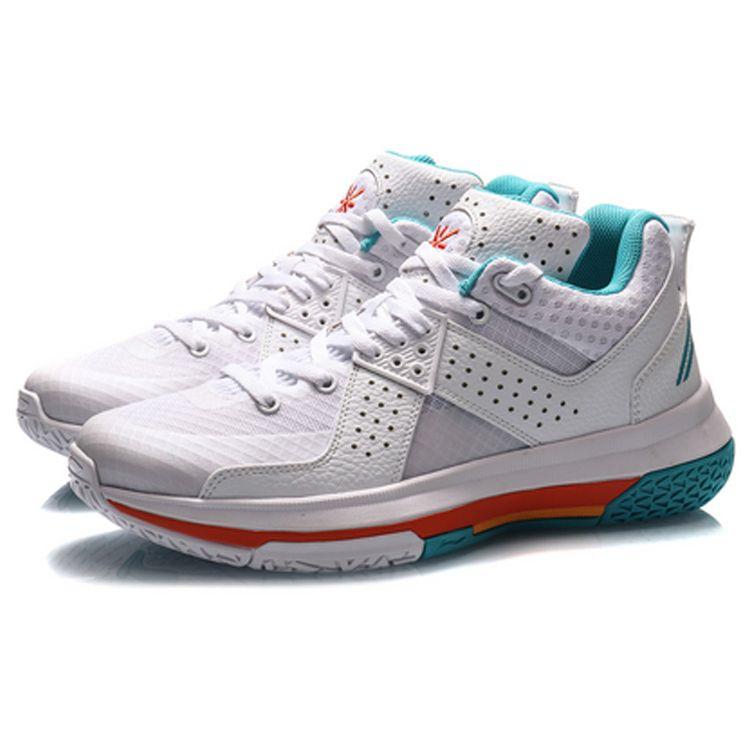 Li Ning Wade All City 5 Non-Slip Wear-Resistant Low-Top Basketball Shoes Men Sneaker White ABAP129-6