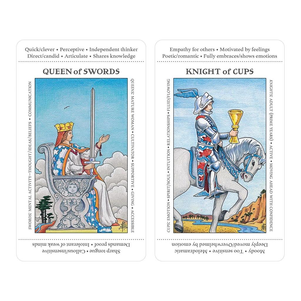 Kancharo 80-Card Tarot Card Set [Apprentice Tarot Deck] Includes Japanese Tarot Card Instructions & Pouch (Authentic)