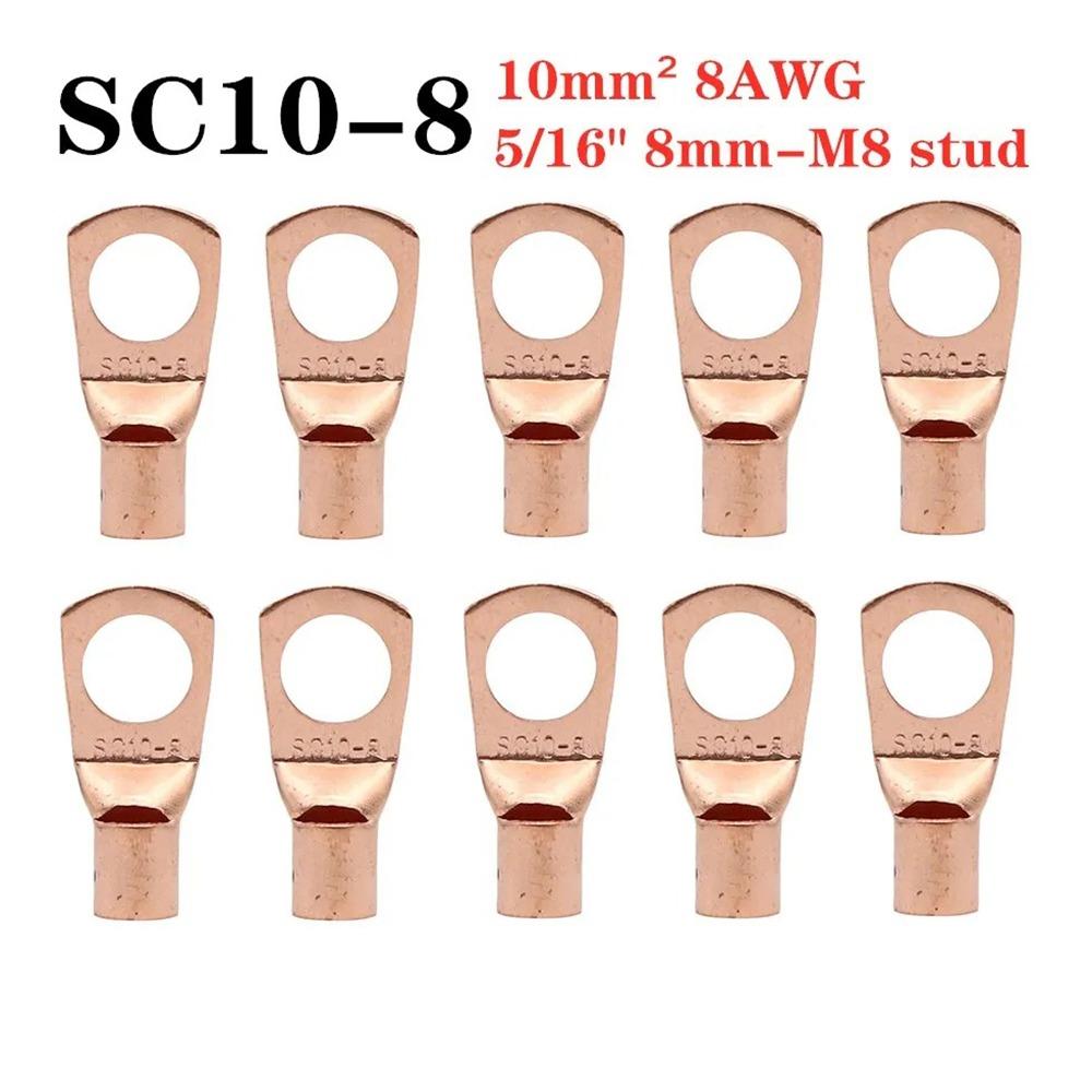 Проводной соединитель Медный Медный Клеммный Неизолированный Маленький Клеммная колодка Кабельный наконечник Кабель