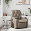 VidaXL Recliner, Relaxation Chair with Cup Holders, Seat with Backrest and Armrests Living Room, 372509