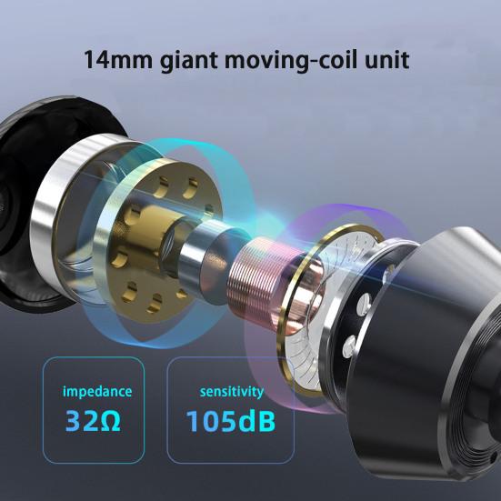 Музыкальные наушники с микрофоном, многофункциональное проводное управление, разъем 3,5 мм, стереофонический объемный звук, HD-совместимый переносной портативный телефон для звонков