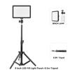 Video Led Light Photography Selfie Dimmable Video Fill Light for Photo Studio Live Stream Fill Lamp for Tiktok Youtube