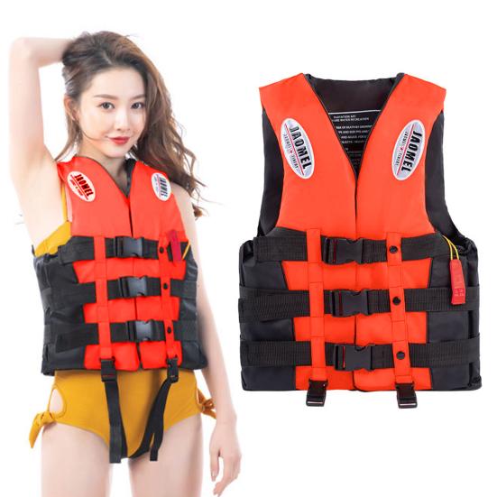 Спасательный жилет для взрослых 100N, спасательный жилет с веслом, регулируемое плавучее устройство со светоотражающей полосой для каяка, лодки, серфинга, водных видов спорта