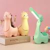 Складная лампа-подставка для ручек из альпаки, USB-зарядка, милый ночник, мини-настольная лампа для детей, студентов, для чтения, креативное освещение