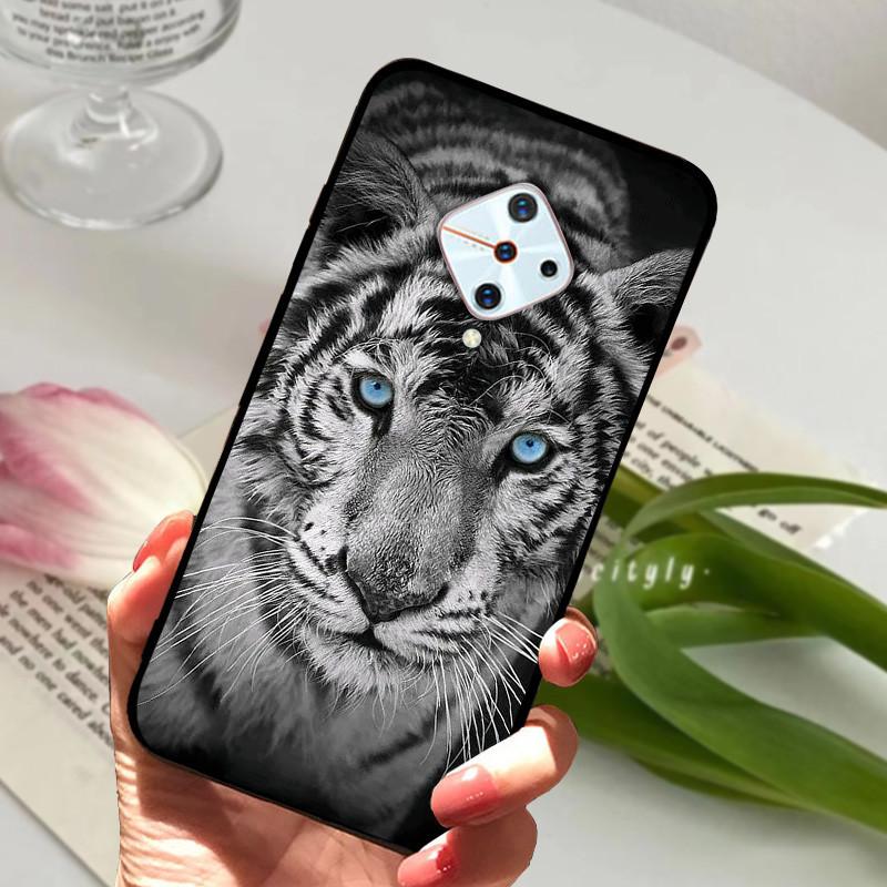 Чехол для Vivo V17 Чехол-крышка S1 Pro Силиконовый Мягкий Расписной Чехол для Телефона для VIVO 1920 V17 Россия Чехол TPU Бампер для vivoV17 V 17 s1Pro