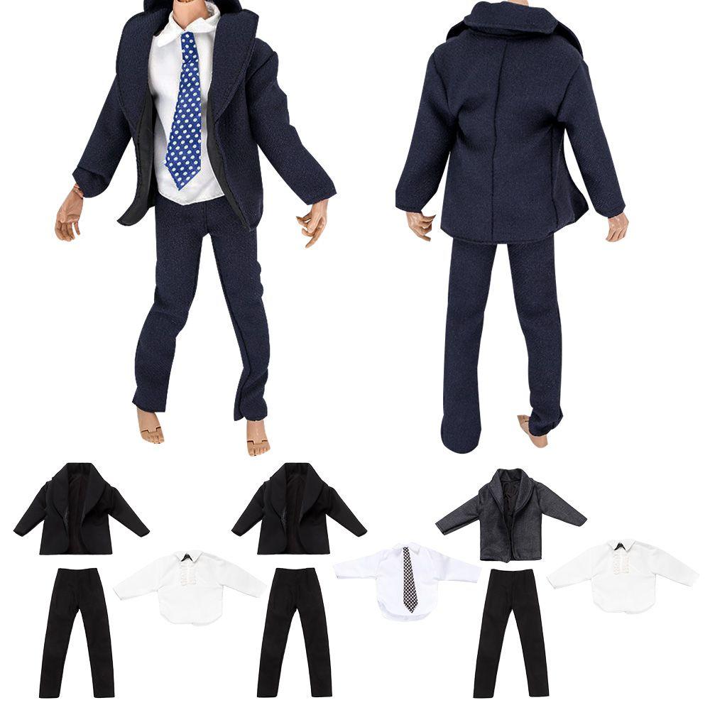 Accessories Suit Clothes Wedding Party Suit 1/6 Doll Clothes Daily Wear Male Doll Shirt Casual Suit