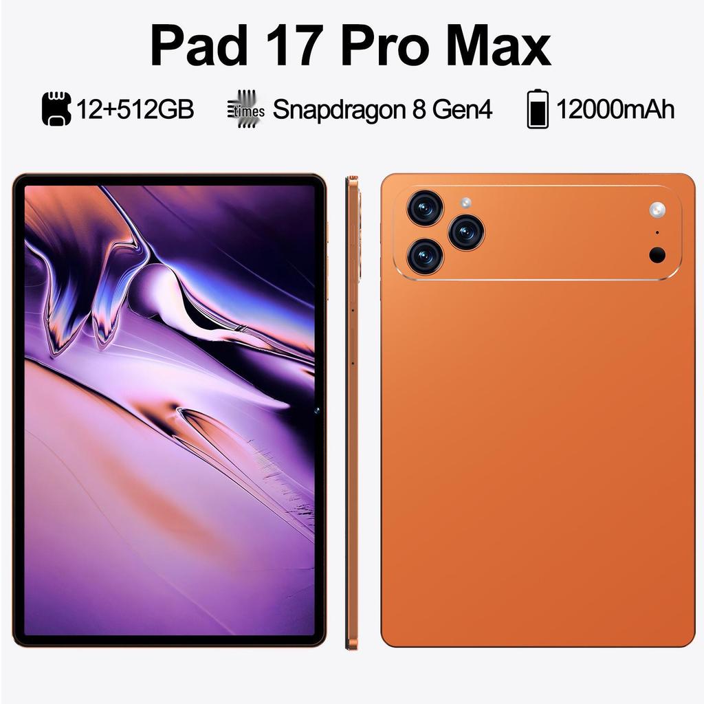 Планшет Pad 17 ProMax Android 12+512GB Большой экран с защитой глаз