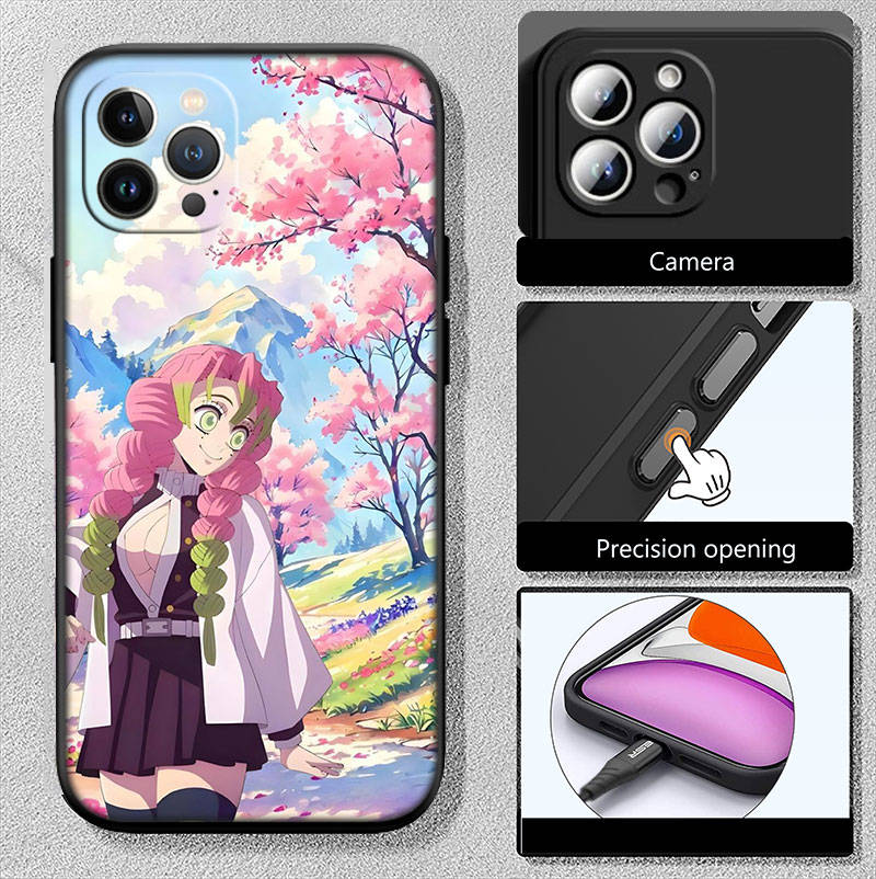 Чехол для телефона ED3 Anime Demon Slayer для Samsung A35 A25 A24 A15 A05S A05 M55 M35 M15 A06 A16 A02 A12 A13 A10 A20 A30 A22 A31 A32 A33 A41 A42 A50