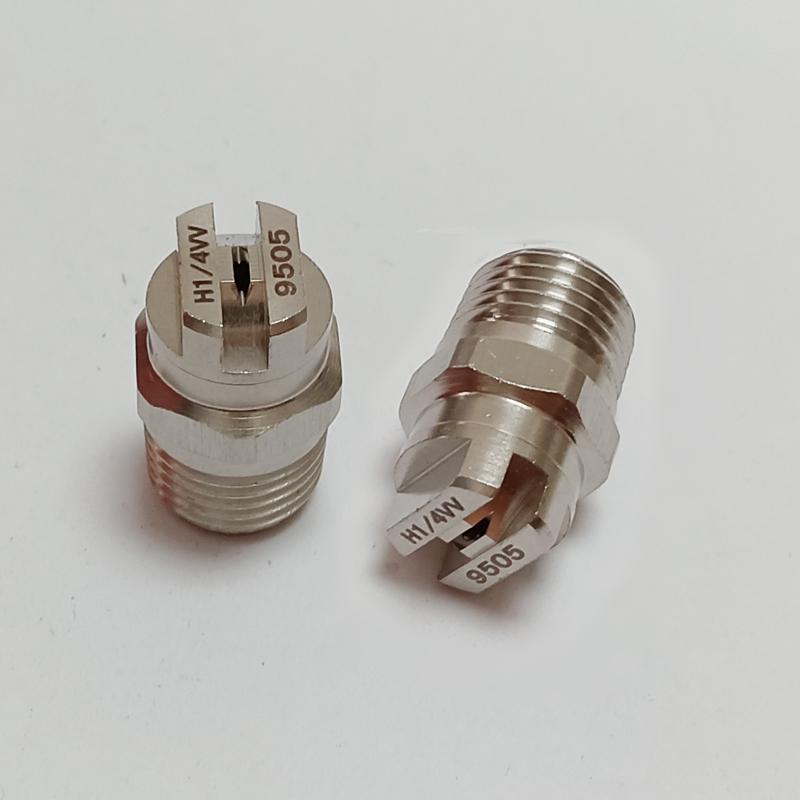 1/4" BSPT нержавеющая сталь плоскоструйная форсунка для очистки