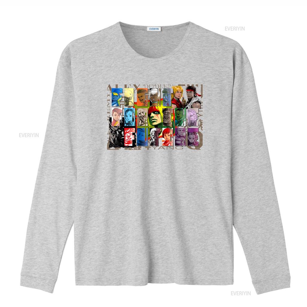 SF3 3rd Strike Cover Art Premium T shirt s for Him Her Arcade vintage Washed Top For Everyday Wear graphic fashion Comfortable
