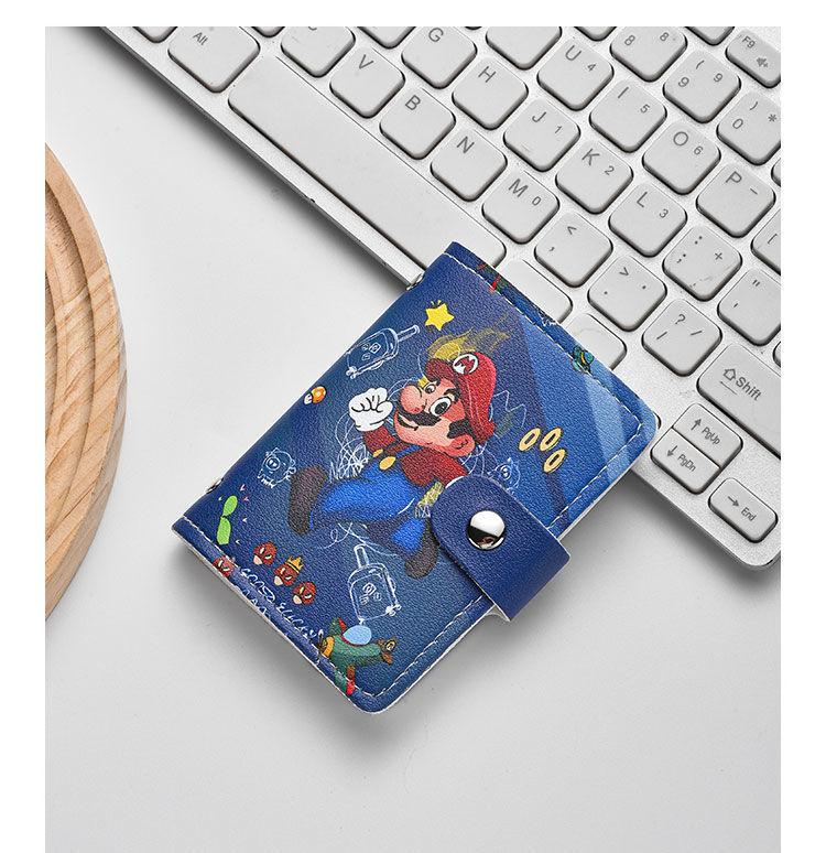 Ultra-Slim Card Holder Cute Cartoon Card Holder Multiple Card Slots For Men and Women 10.5*8cm