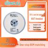 0603 SMD Capacitor, 100pF, 50V, 5% Tolerance, CC0603JRNPO0BN101 Ceramic Component.