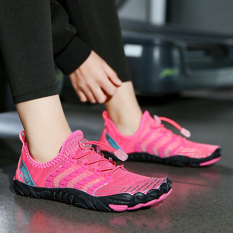 Весна и лето, новые мужские и женские туфли на толстой подошве для плавания на открытом воздухе, пляжная обувь, модная обувь для ручья, забродная обувь, повседневная обувь