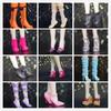 Plastic Female Doll Boots 2.2~2.4cm Length Foot Doll Colorful Shoes Doll Accessories