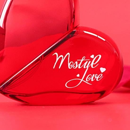 1 бутылка, 50 мл, женские духи Love, стойкий аромат, модные духи в форме сердца для фестивалей, Дня святого Валентина